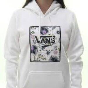 Vans Off The Wall Women’s Hoodie Sweatshirt | Size Small | Off-White | Skater